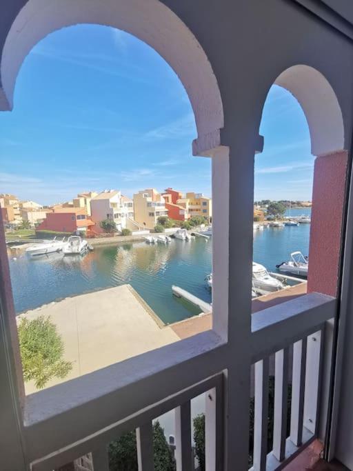 Superbe Studio Renove Avec Piscine Et Vue Marina Ле Баркарес Экстерьер фото